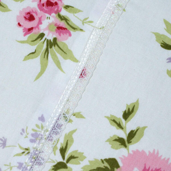 duvet cover set pink grid