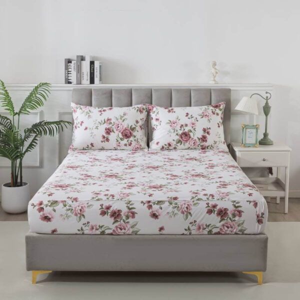 import placeholder for bedding sheet set brick red rose 25443570