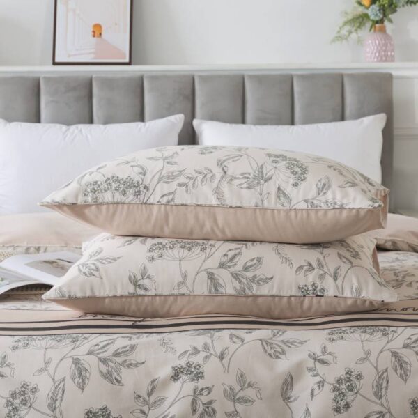 duvet cover set milky white