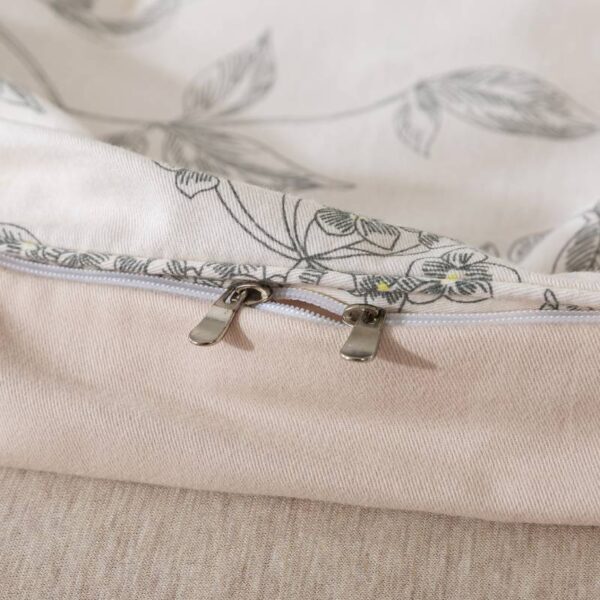 duvet cover set milky white