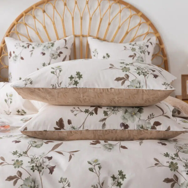duvet cover set serene green