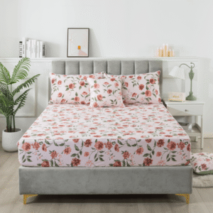 import placeholder for sheet set red rose floral 25443554