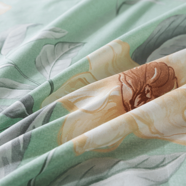 bedding sheet set magnolia flower