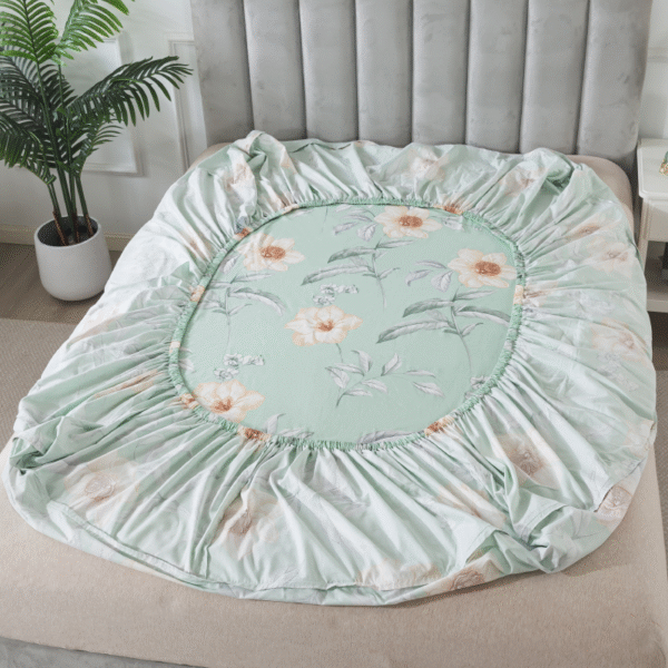 bedding sheet set magnolia flower